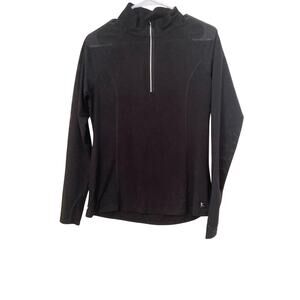 Danskin Now Women's Athletic Top Black Size M (8-10) Top Base Layer